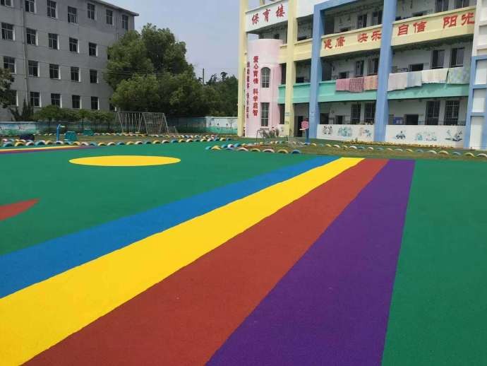 Colorful EPDM Granules for Racetrack Sport Playground